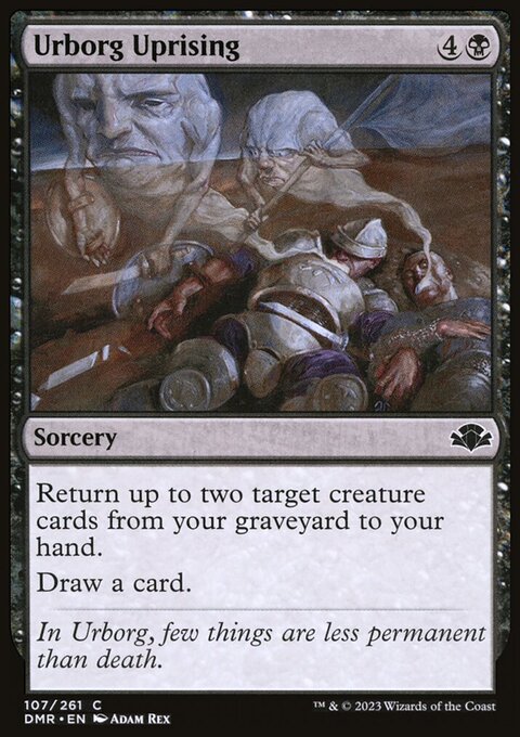 Urborg Uprising, Dominaria Remastered #107, Magic: The Gathering card