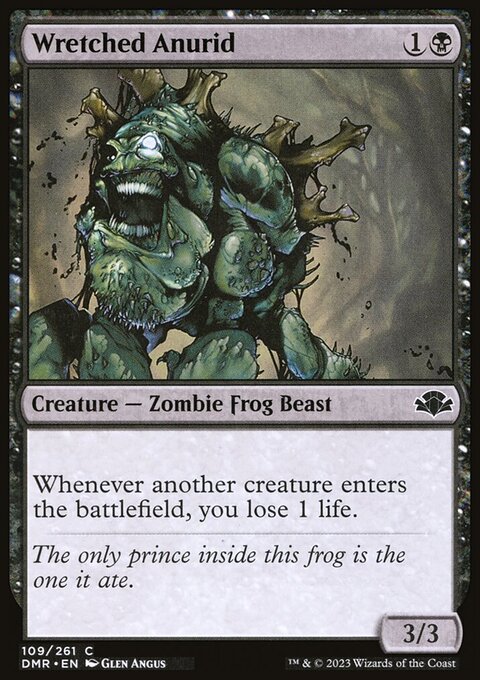 Wretched Anurid, Dominaria Remastered #109, Magic: The Gathering card