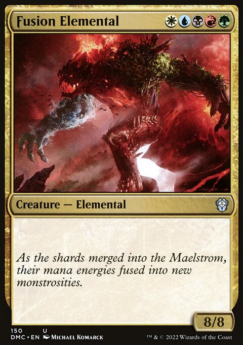 Fusion Elemental, Dominaria United Commander #150, Magic: The Gathering card