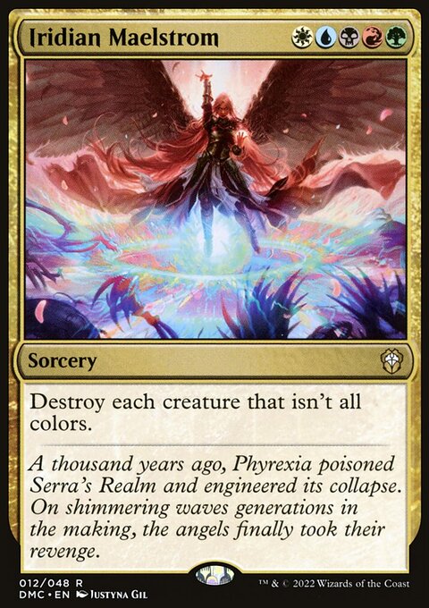 Iridian Maelstrom, Dominaria United Commander #12, Magic: The Gathering card