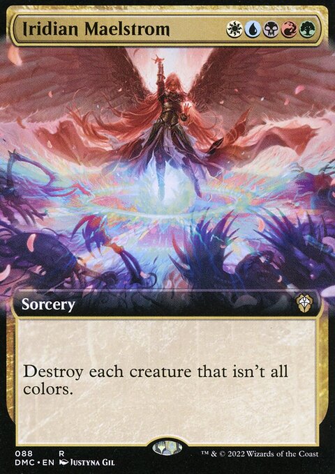 Iridian Maelstrom, Dominaria United Commander #88, Magic: The Gathering card