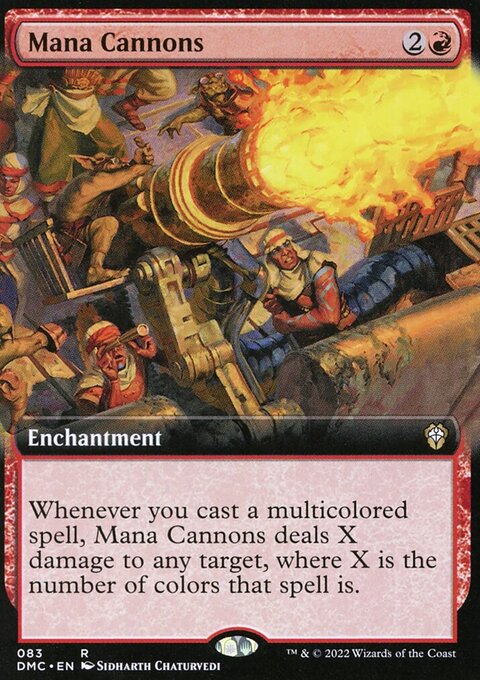Mana Cannons, Dominaria United Commander #83, Magic: The Gathering card