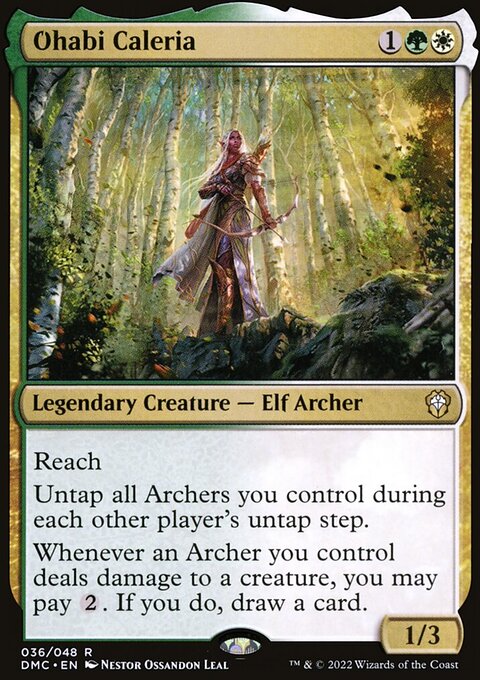 Ohabi Caleria, Dominaria United Commander #36, Magic: The Gathering card