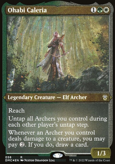 Ohabi Caleria, Dominaria United Commander #58, Magic: The Gathering card