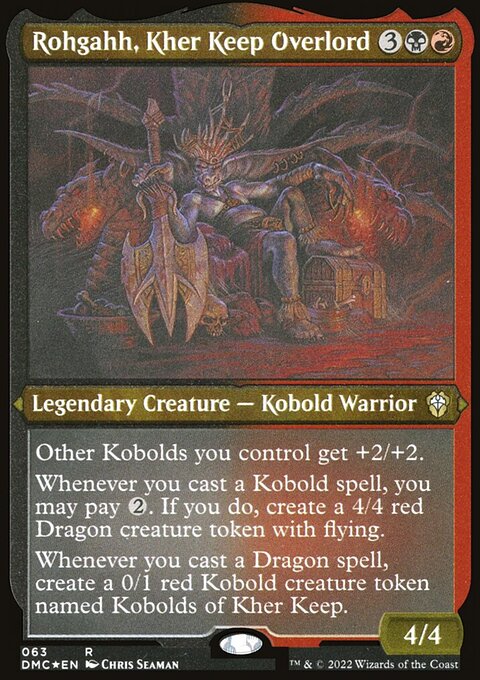 Rohgahh, Kher Keep Overlord, Dominaria United Commander #63, Magic: The Gathering card