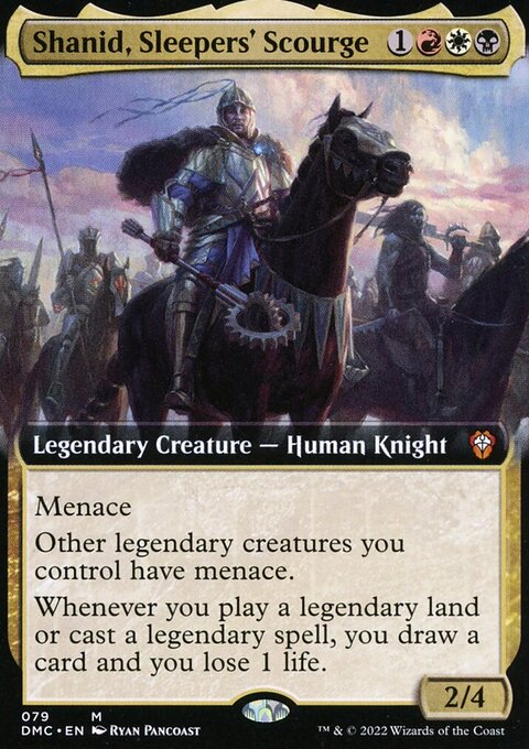 Shanid, Sleepers' Scourge, Dominaria United Commander #79, Magic: The Gathering card
