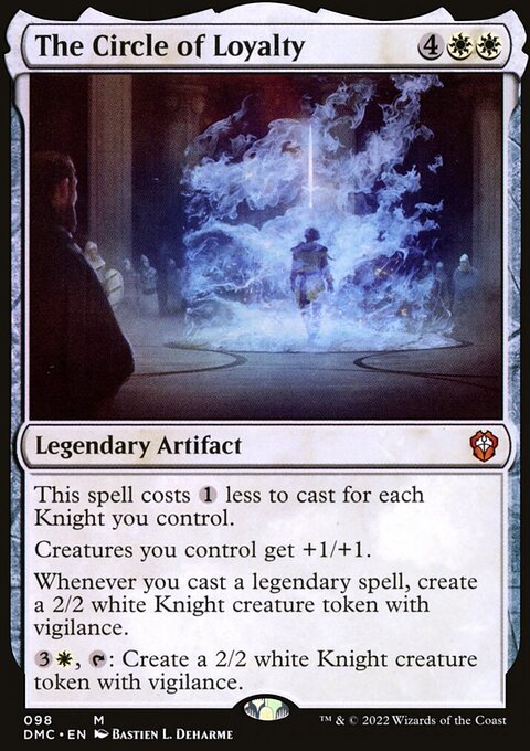 The Circle of Loyalty, Dominaria United Commander #98, Magic: The Gathering card