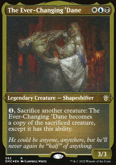 The Ever-Changing 'Dane, Dominaria United Commander #52, Magic: The Gathering card