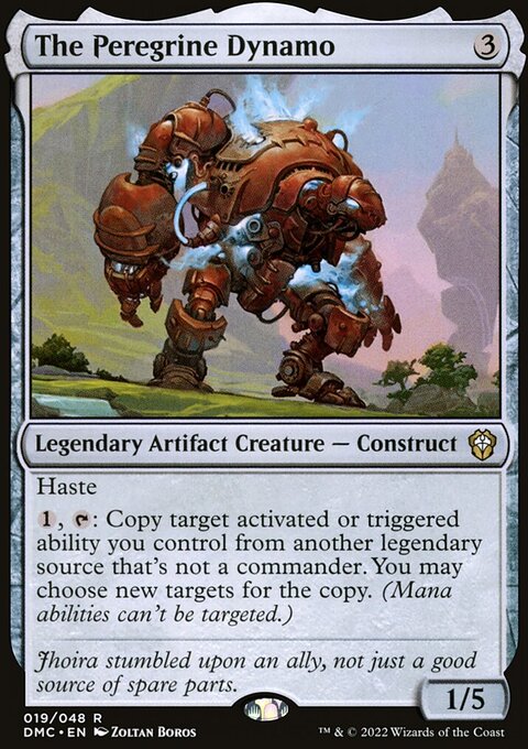 The Peregrine Dynamo, Dominaria United Commander #19, Magic: The Gathering card