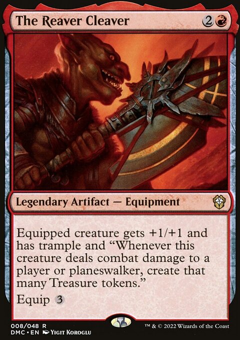 The Reaver Cleaver, Dominaria United Commander #8, Magic: The Gathering card