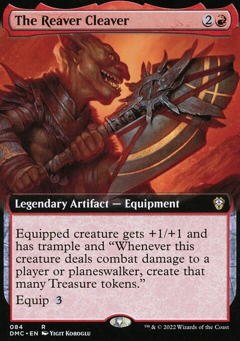 The Reaver Cleaver, Dominaria United Commander #84, Magic: The Gathering card