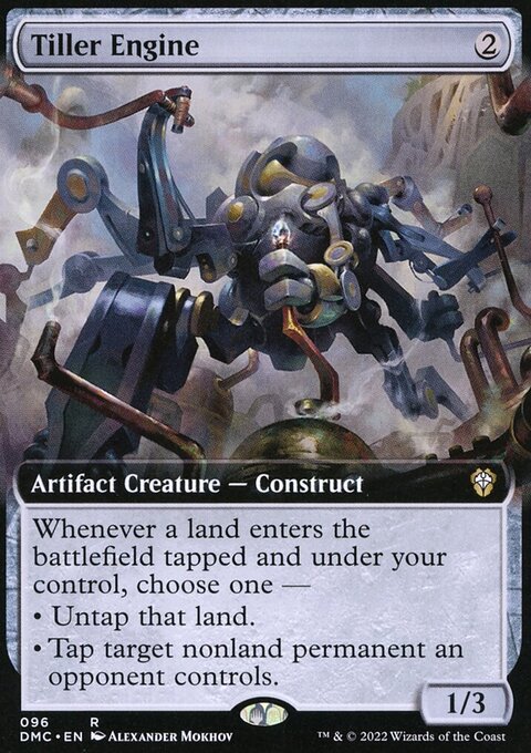 Tiller Engine, Dominaria United Commander #96, Magic: The Gathering card