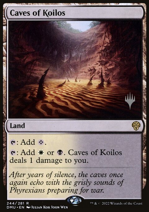 Caves of Koilos, Dominaria United Promos #244p, Magic: The Gathering card