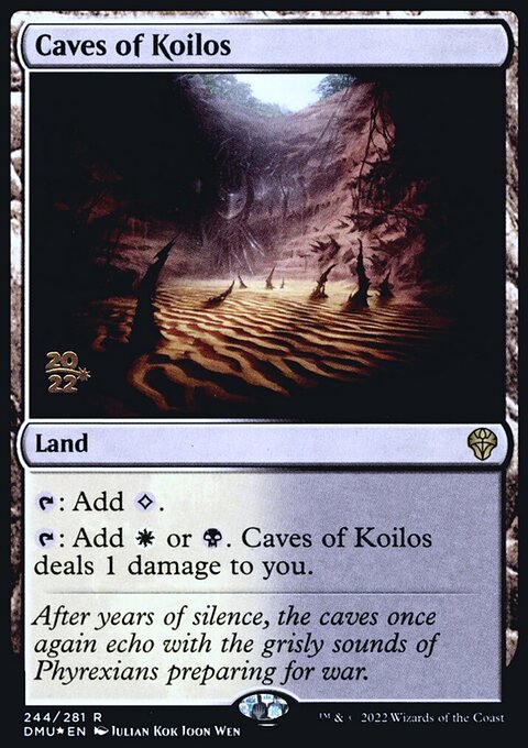 Caves of Koilos, Dominaria United Promos #244s, Magic: The Gathering card