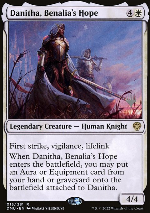 Danitha, Benalia's Hope, Dominaria United Promos #15p, Magic: The Gathering card