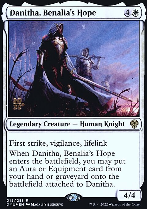 Danitha, Benalia's Hope, Dominaria United Promos #15s, Magic: The Gathering card