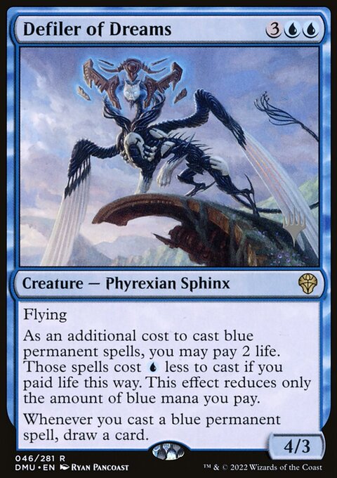 Defiler of Dreams, Dominaria United Promos #46p, Magic: The Gathering card