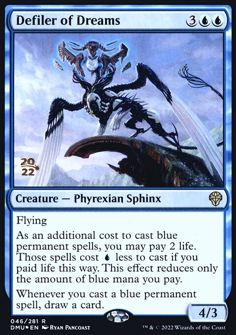 Defiler of Dreams, Dominaria United Promos #46s, Magic: The Gathering card