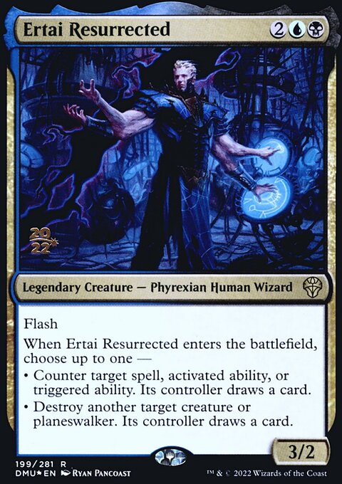 Ertai Resurrected, Dominaria United Promos #199s, Magic: The Gathering card