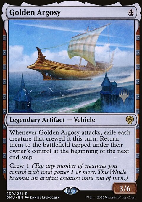 Golden Argosy, Dominaria United Promos #230p, Magic: The Gathering card