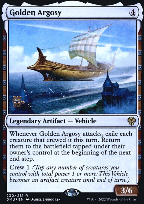 Golden Argosy, Dominaria United Promos #230s, Magic: The Gathering card