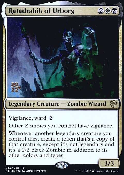 Ratadrabik of Urborg, Dominaria United Promos #213s, Magic: The Gathering card