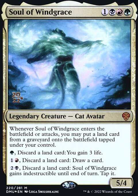Soul of Windgrace, Dominaria United Promos #220s, Magic: The Gathering card