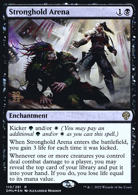 Stronghold Arena, Dominaria United Promos #110s, Magic: The Gathering card