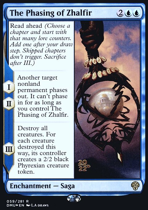 The Phasing of Zhalfir, Dominaria United Promos #59s, Magic: The Gathering card