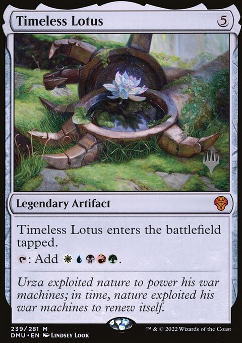 Timeless Lotus, Dominaria United Promos #239p, Magic: The Gathering card