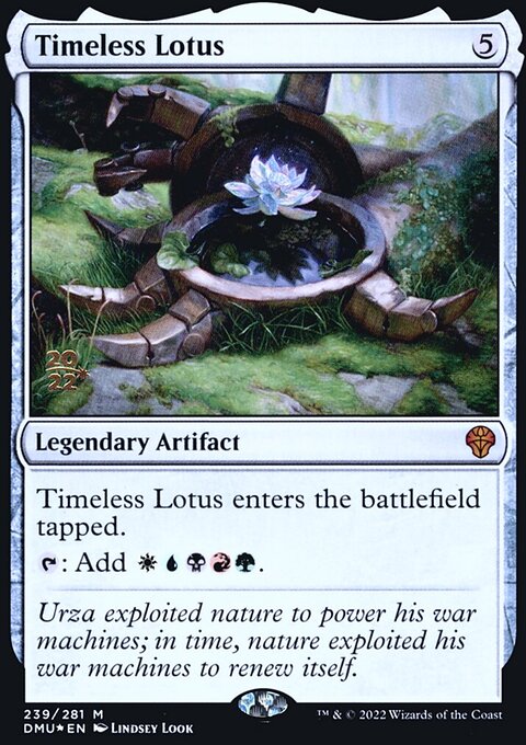 Timeless Lotus, Dominaria United Promos #239s, Magic: The Gathering card