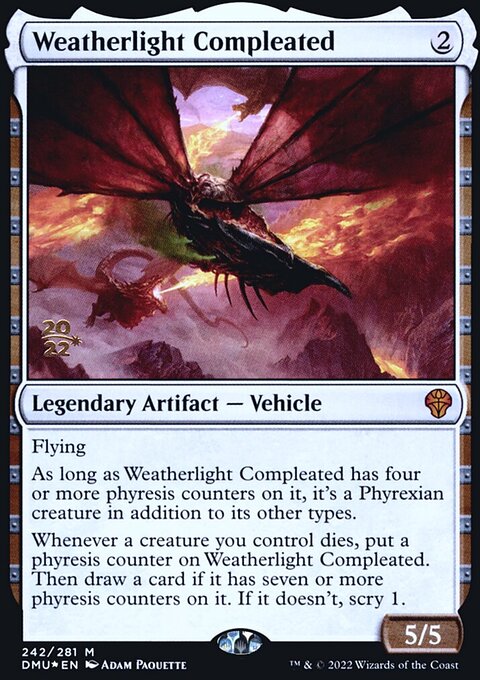 Weatherlight Compleated, Dominaria United Promos #242s, Magic: The Gathering card