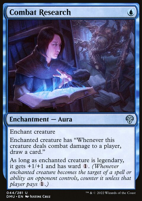 Combat Research, Dominaria United #44, Magic: The Gathering card