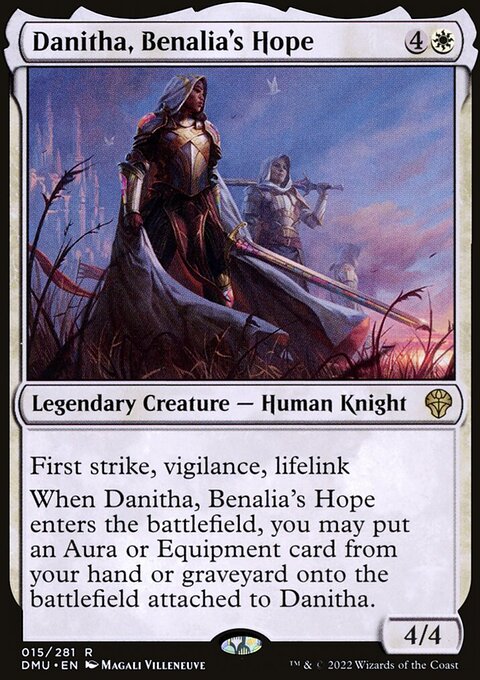 Danitha, Benalia's Hope, Dominaria United #15, Magic: The Gathering card