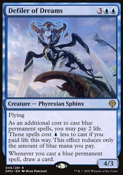 Defiler of Dreams, Dominaria United #46, Magic: The Gathering card
