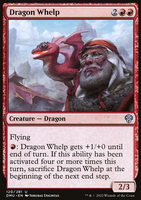 Dragon Whelp, Dominaria United #120, Magic: The Gathering card