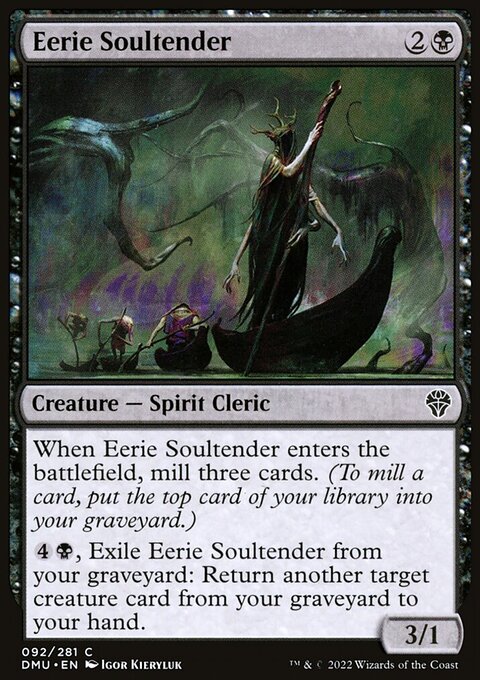 Eerie Soultender, Dominaria United #92, Magic: The Gathering card