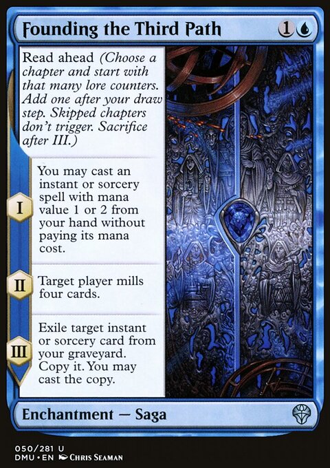 Founding the Third Path, Dominaria United #50, Magic: The Gathering card