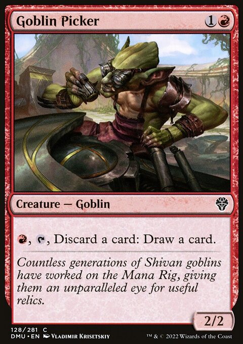 Goblin Picker, Dominaria United #128, Magic: The Gathering card