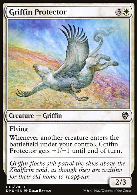 Griffin Protector, Dominaria United #18, Magic: The Gathering card