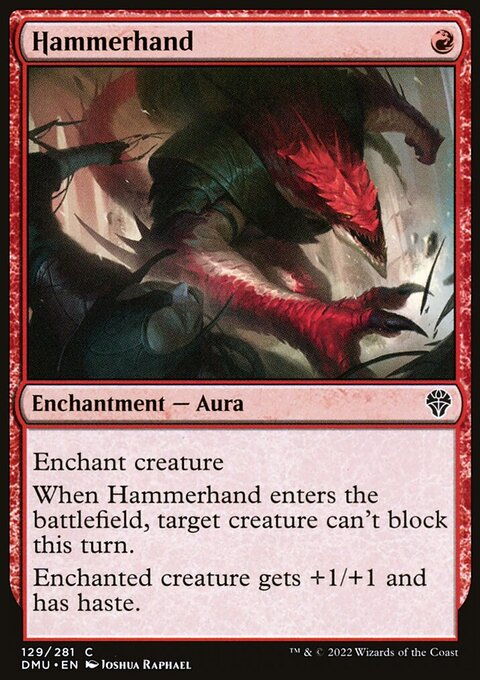 Hammerhand, Dominaria United #129, Magic: The Gathering card