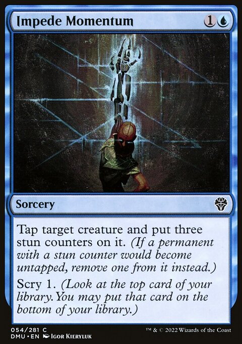 Impede Momentum, Dominaria United #54, Magic: The Gathering card
