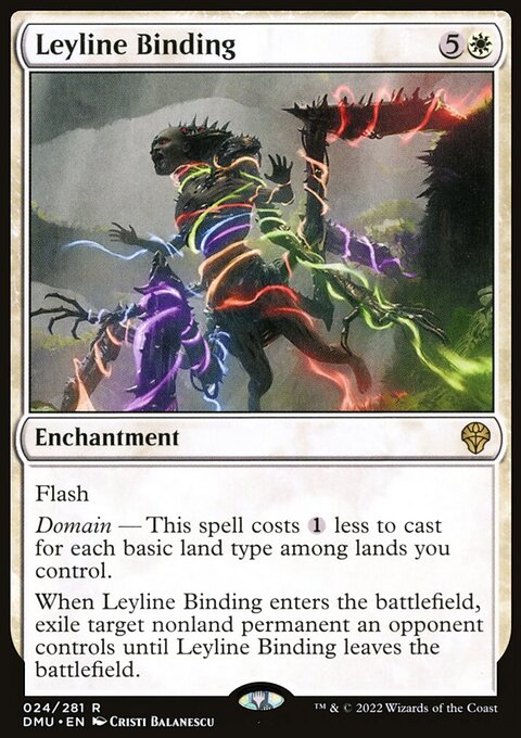 Leyline Binding, Dominaria United #24, Magic: The Gathering card