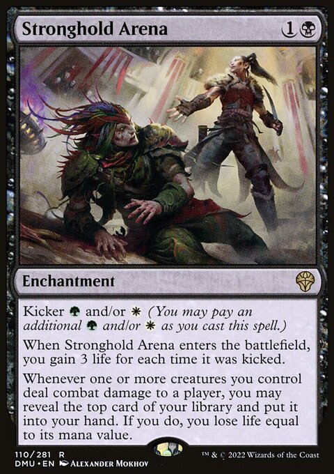Stronghold Arena, Dominaria United #110, Magic: The Gathering card
