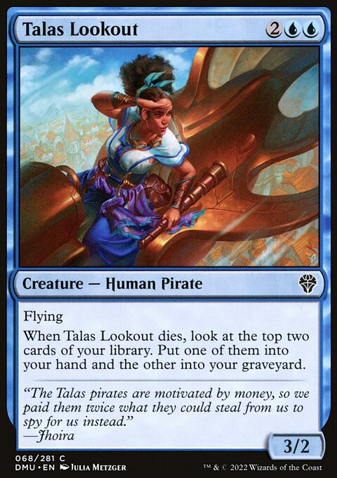 Talas Lookout, Dominaria United #68, Magic: The Gathering card