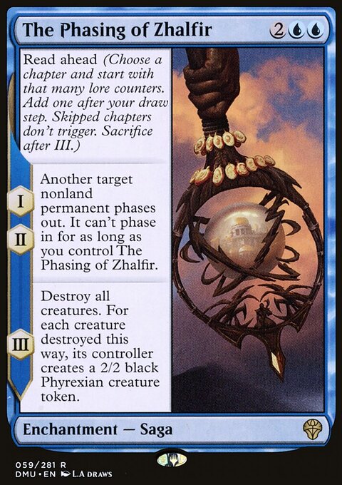 The Phasing of Zhalfir, Dominaria United #59, Magic: The Gathering card