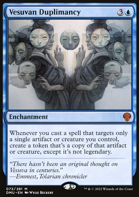 Vesuvan Duplimancy, Dominaria United #73, Magic: The Gathering card