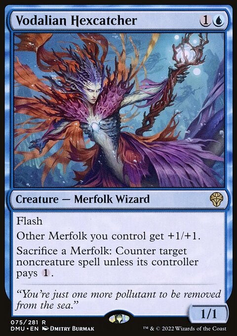 Vodalian Hexcatcher, Dominaria United #75, Magic: The Gathering card
