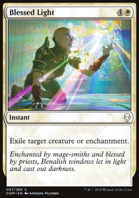 Blessed Light, Dominaria #7, Magic: The Gathering card