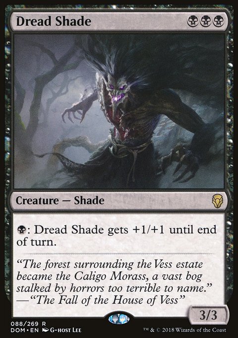 Dread Shade, Dominaria #88, Magic: The Gathering card